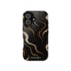 Noir Luxe Marble - iPhone 17 Kryt