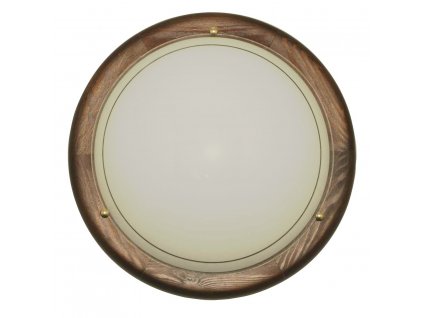ARGUS 41114/38 RONDO přisazené svítidlo - 38 cm tmavá (TM) proužek (PR) - výprodej