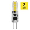 EM ZQ8620 LED žárovka Classic JC 1,9W 12V G4 teplá bílá
