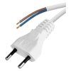 EM S15272 Flexo šňůra PVC 2× 0,75mm2, 2m, bílá