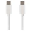 EM SM7027W Nabíjecí a datový kabel USB-C 2.0 / USB-C 2.0, 1 m, bílý