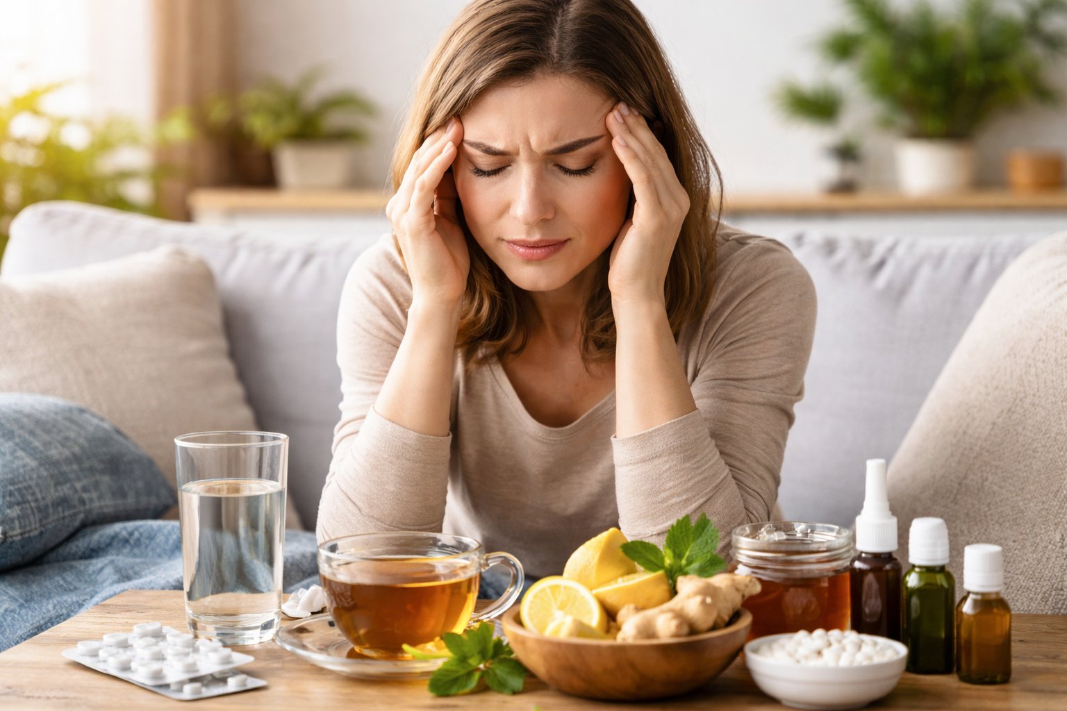 Co pomáhá na bolest hlavy?