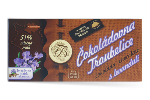 Naše novinka v prodeji – ČOKOLÁDA S LEVANDULÍ