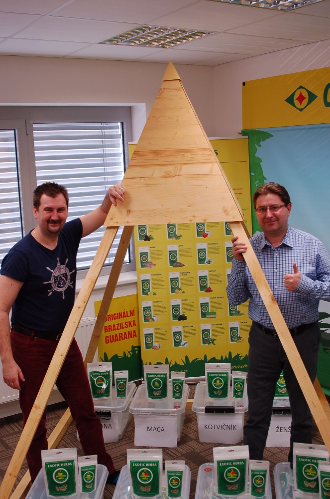 GUARANA, KOTVIČNÍK, MACA AJ ŽENŠEN Z PYRAMÍDY​​...