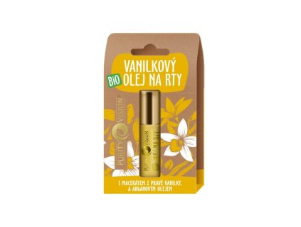 PURITY VISION Bio Vanilkový olej na rty 10 ml