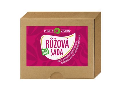 PURITY VISION Bio Růžová sada