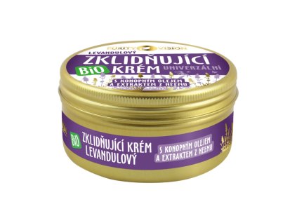 PURITY VISION Bio Levandulový Zklidňující krém univerzální 100 ml