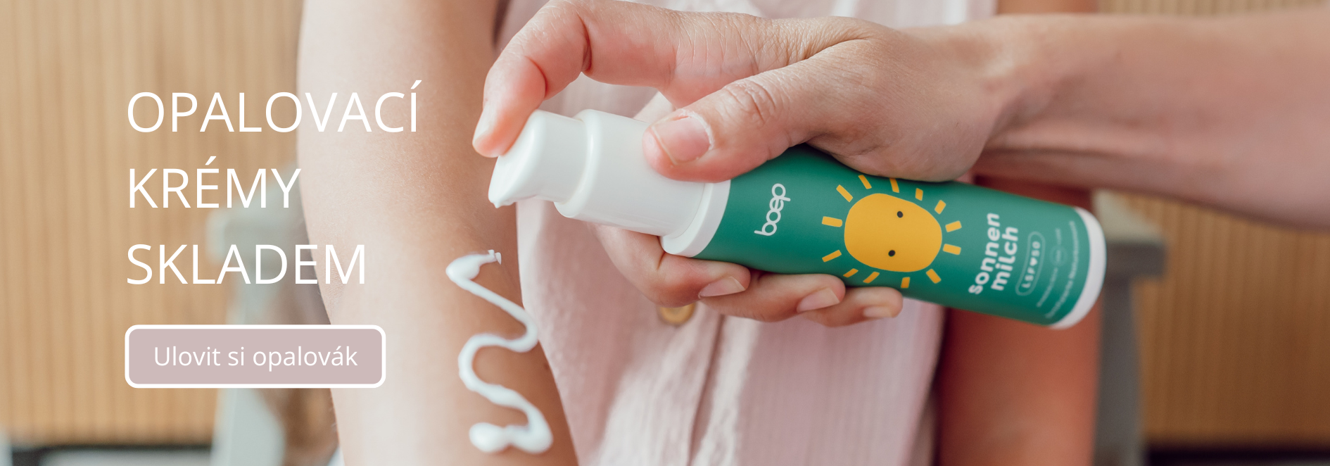 Opalovací krémy, které nemastí a nezanechávají bílý povlak. Přírodní kosmetika bez chemických UV filtrů.