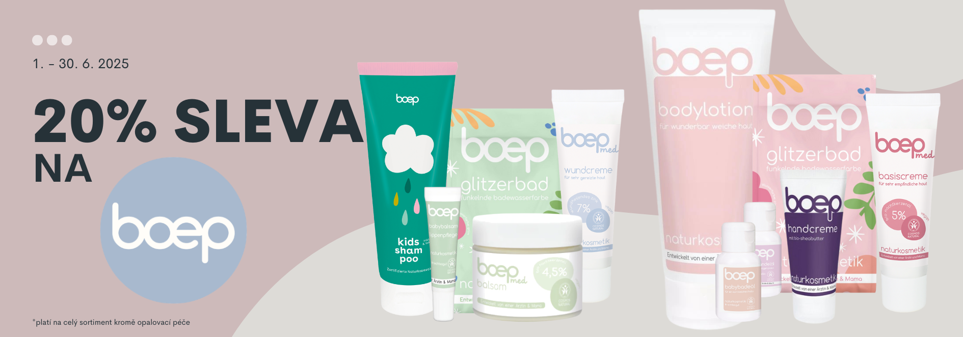 Akce na Boep - 20%