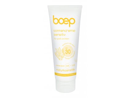 4280001383531 boep sonnencreme LSF30 sensitiv front V06 jpg 300dpi mitPfad