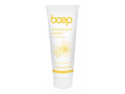 4280001383531 boep sonnencreme LSF30 sensitiv front V06 jpg 300dpi mitPfad