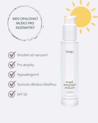 Sluníčko milujeme… ale musíme myslet taky na pokožku naši i našich ratolestí. 🌞 Seznam se s naším oblíbeným pomocníkem -...
