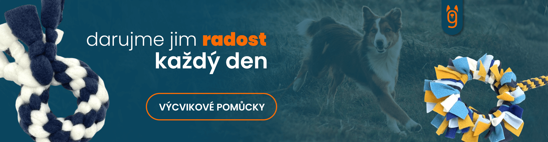 Darujme jim radost - výcvikové pomůcky