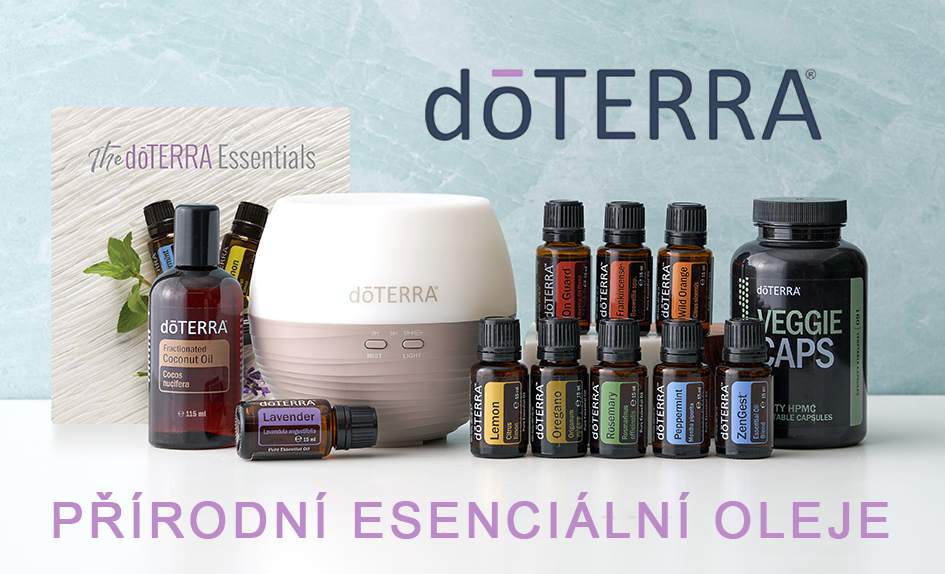 Přírodní esenciální oleje doTERRA