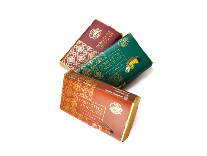 Dubajské čokoládové trio od Gulerfamily