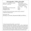 Ashwagandha, 570mg, 60 tablet