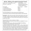 BCAA, 500mg, 60 vegetariánských kapslí