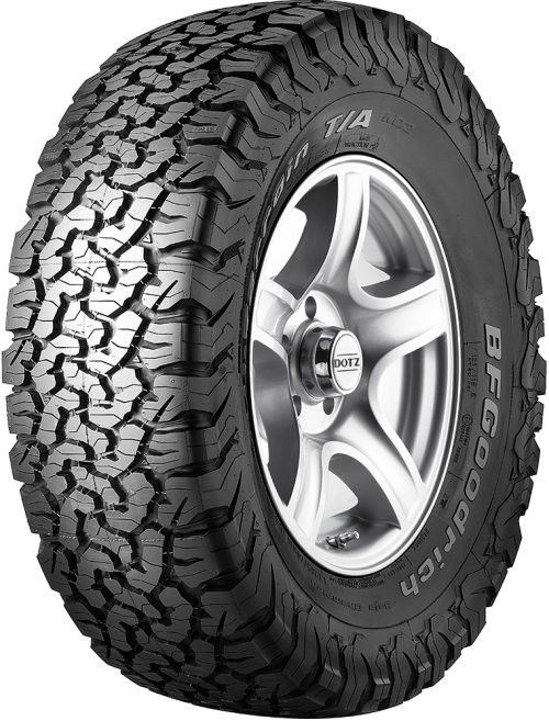 255/70R18 117/114S, BFGoodrich, ALL TERRAIN T/A KO2