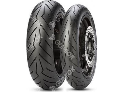 120/70R17 58H, Pirelli, DIABLO ROSSO SCOOTER