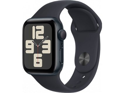 Watch Apple Watch SE (2023) GPS 40mm Midnight Aluminium Case with Sport Band S/M - Midnight EU
