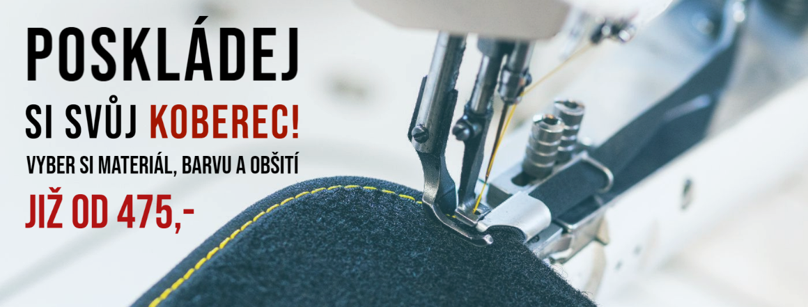 Poskládej si textilní koberce