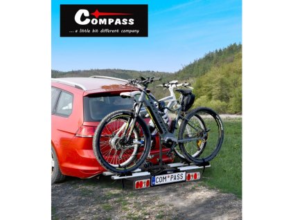 Nosič kol na tažné zařízení E-BIKE TÜV - 2 kola
