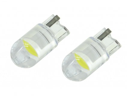 Žárovka 1LED COB 12V T10 bílá 2ks