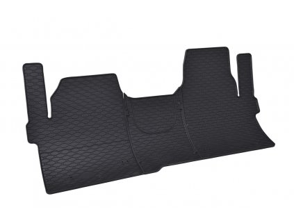 Gumové koberce Ford TOURNEO/TRANSIT CUSTOM 2/3m 2024-/VW T7 TRANSPORTER 3m/VW T7 CARAVELLE 2/3m 2025- (3díl)