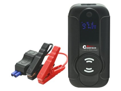 Powerbanka s funkcí JUMP STARTER 8.000mAh 1000A s Qi bezdrátovým nabíjením