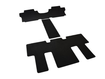 Textilní koberce Hyundai Staria 2022- 2.+3. řada 7m