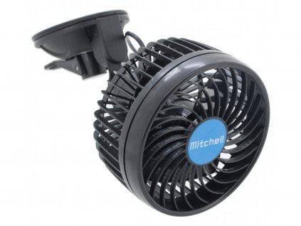 Ventilátor MITCHELL 115mm 12V na přísavku