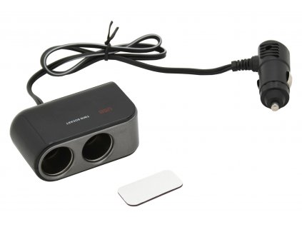 Rozdvojka 12/24V + 2x USB 2100mA