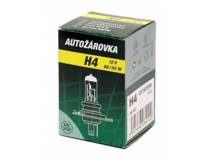 Žárovka 12V H4 60/55W P43t box GREEN