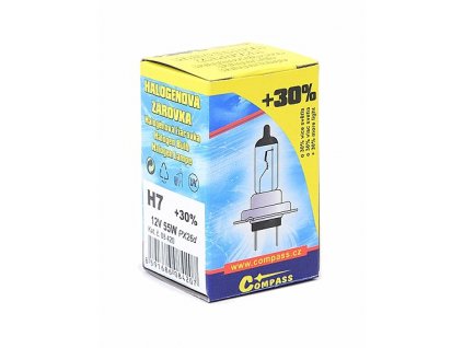 Žárovka 12V H7 55W PX26d box FLASH +30%