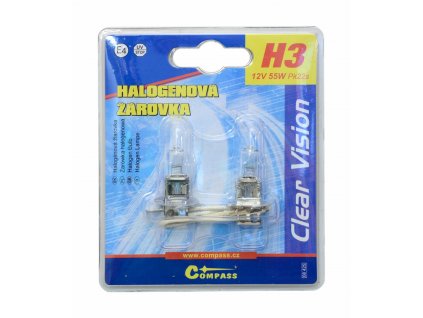 Žárovka 12V H3 55W Pk22s blister 2ks