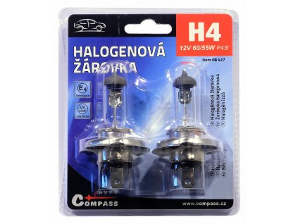 Žárovka 12V H4 60/55W P43t blister 2ks