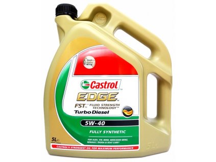 Olej motorový Castrol EDGE Turbo Diesel 5W-40 5L