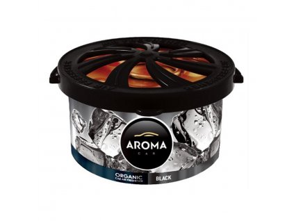 Osvěžovač AROMA CAR ORGANIC 40g BLACK