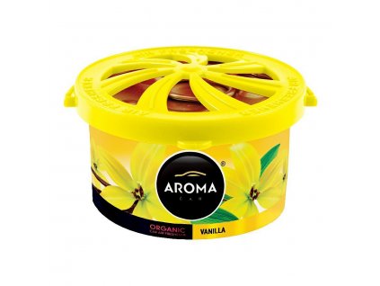 Osvěžovač AROMA CAR ORGANIC 40g VANILLA