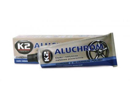 K2 ALUCHROM 120 g - pasta na čištění a leštění kovových povrchů