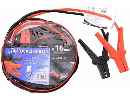 Startovací kabely 16 délka 3m TÜV/GS DIN72553