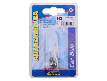 Žárovka 12V H3 55W Pk22s blister 1ks