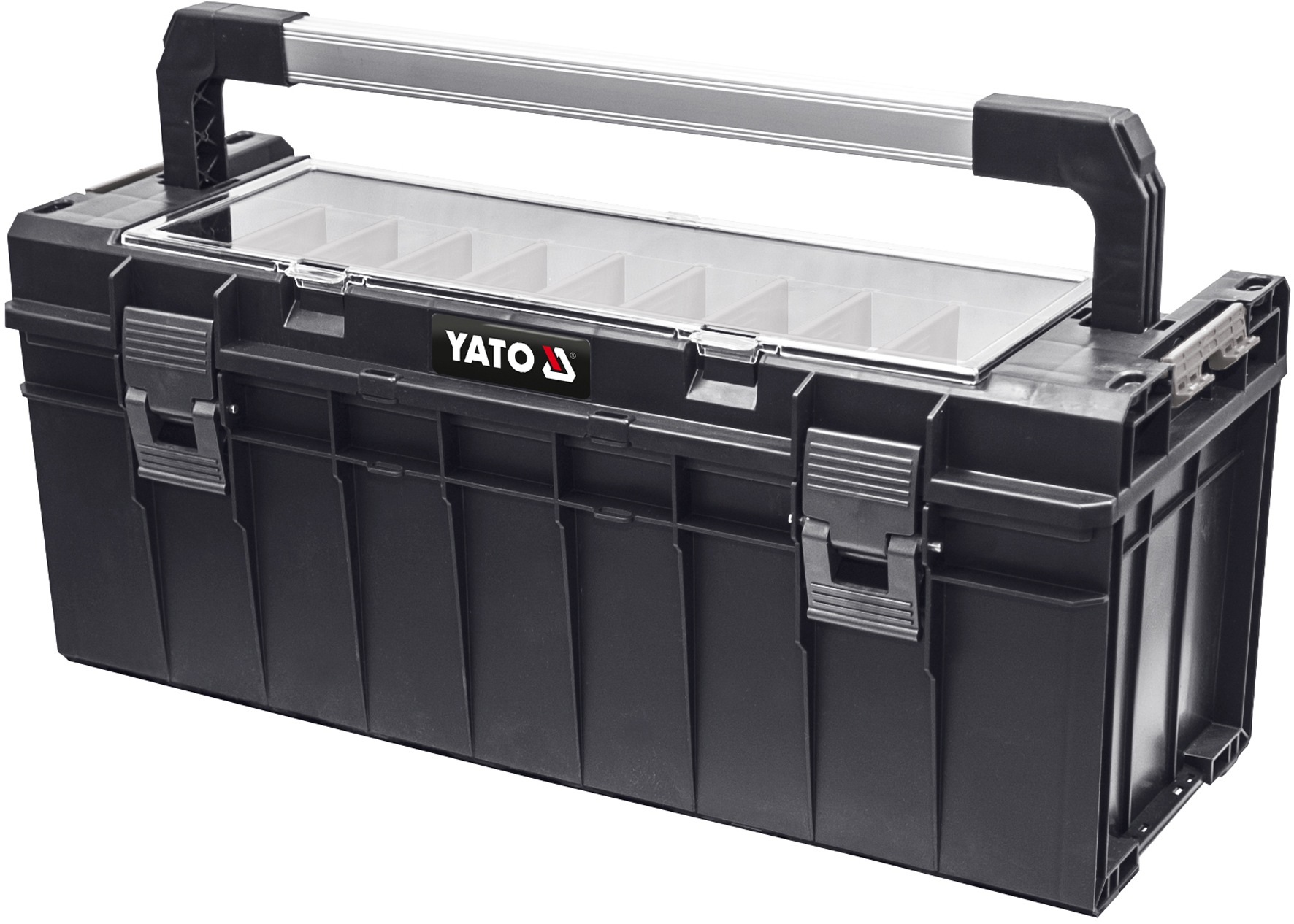 YATO Box na nářadí plastový s organizérem 650x270x272mm