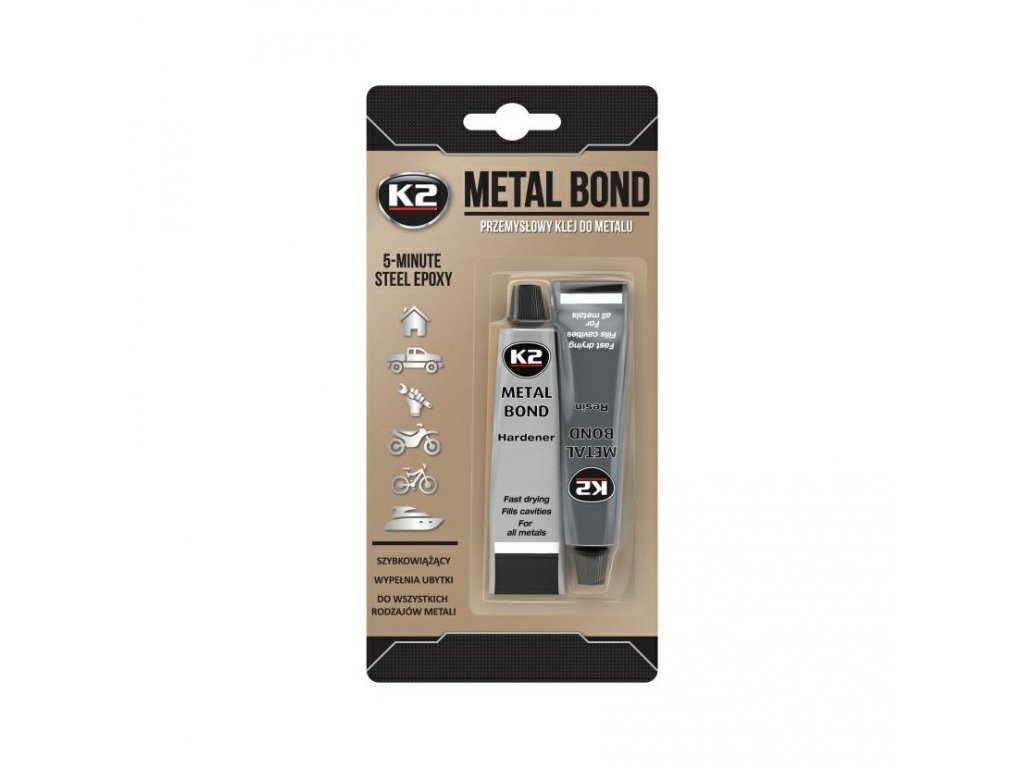 K2 METAL BOND 56,7 g - dvousložkové lepidlo na kovy