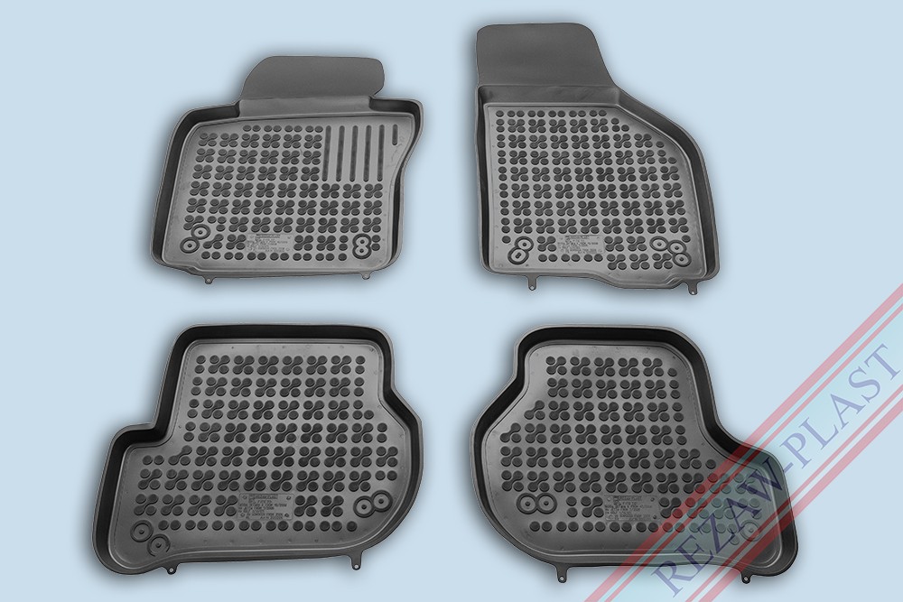 Rezaw Plast Gumové koberce Seat LEON II 2005-2013 se zvýšeným okrajem
