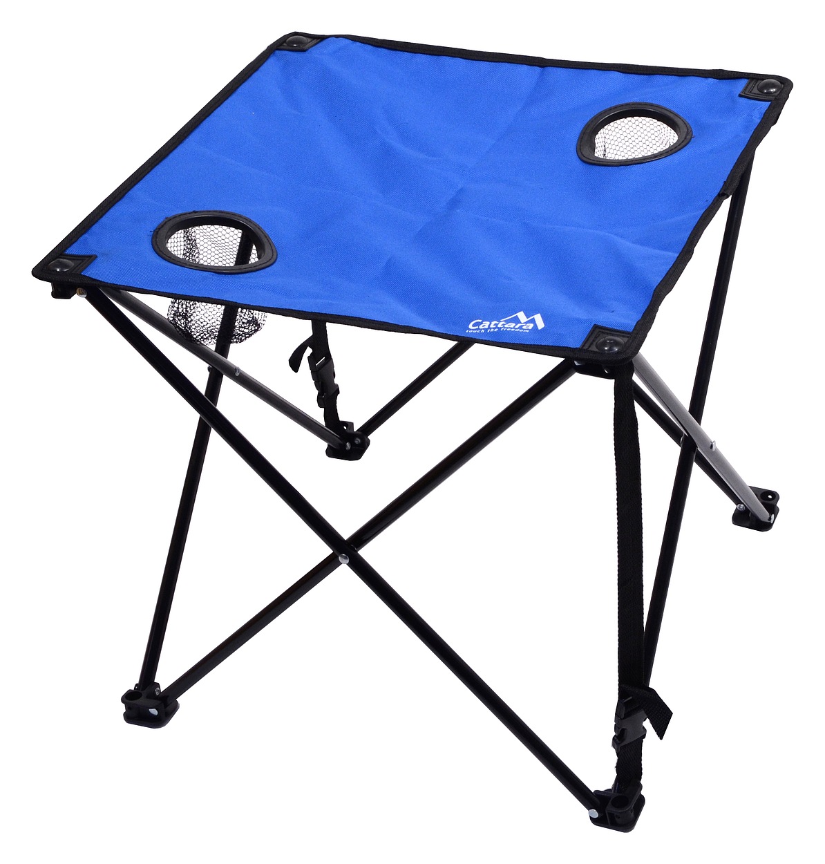 Cattara Stůl kempingový skládací LISBOA modrý