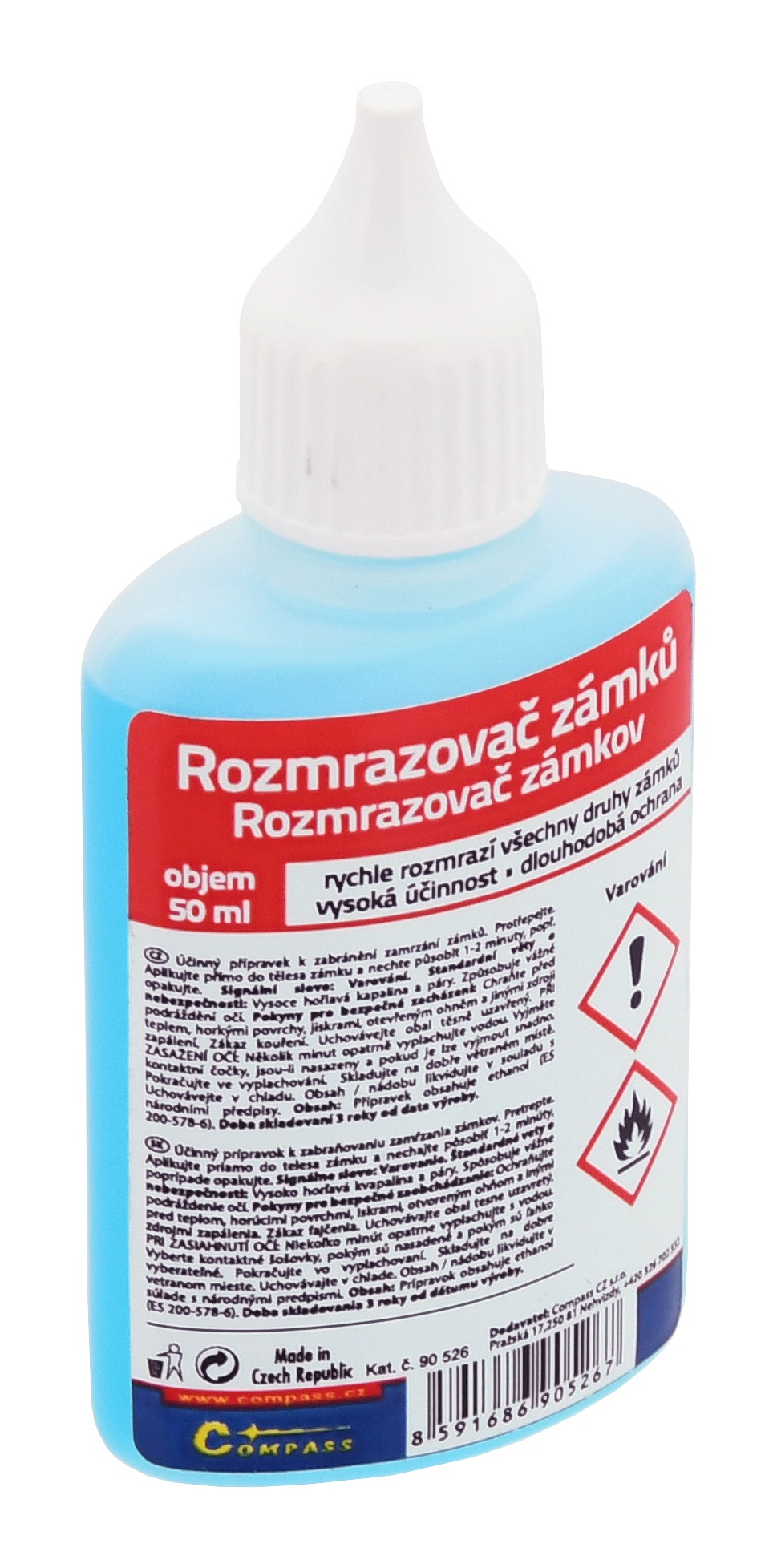 Compass Rozmrazovač zámků 50ml