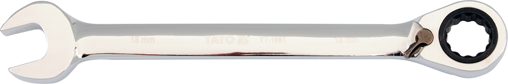 YATO Klíč očkoplochý ráčnový 19 mm