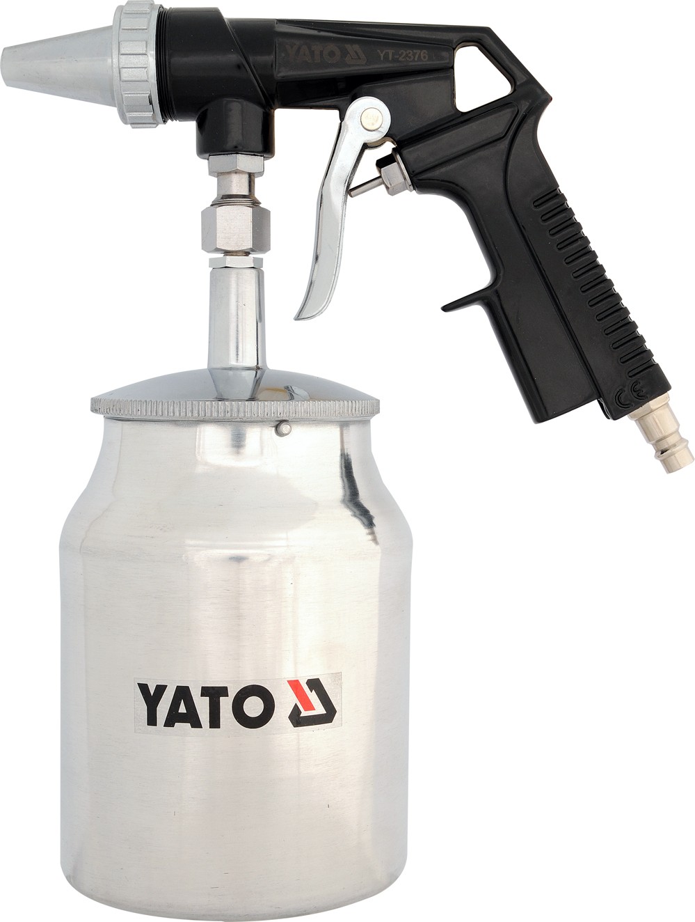 YATO Pískovací pistole se zásobníkem 1.0L 160l/min