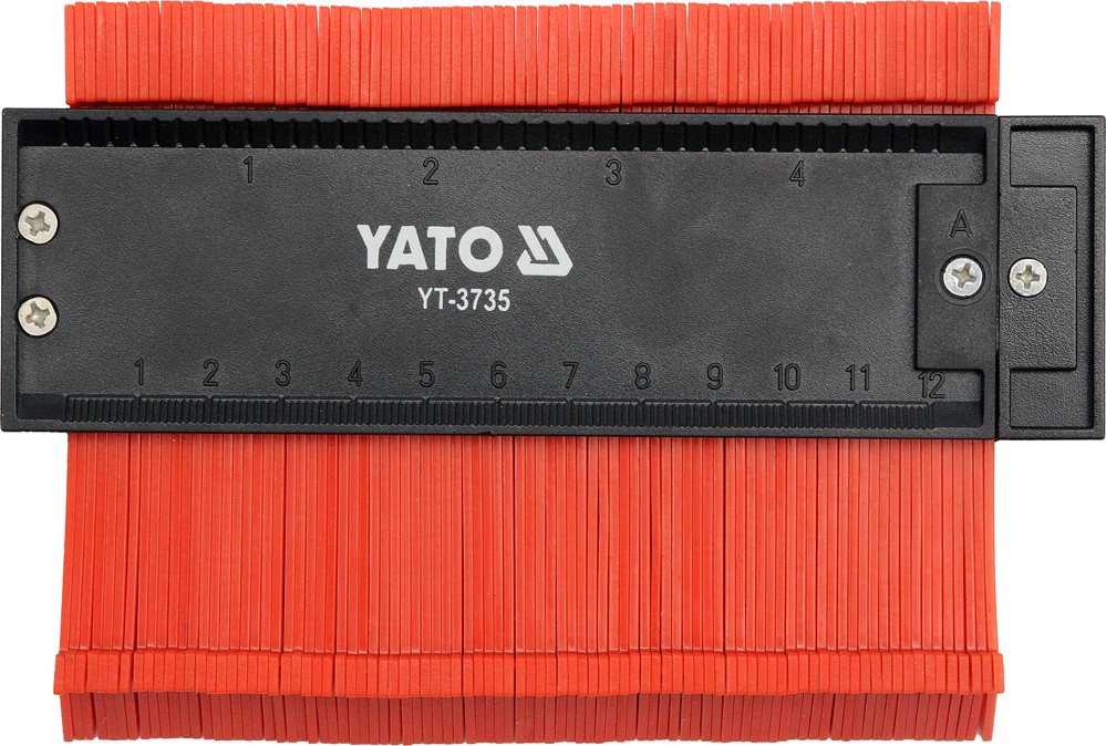 YATO Šablona na profily 125 mm magnetická